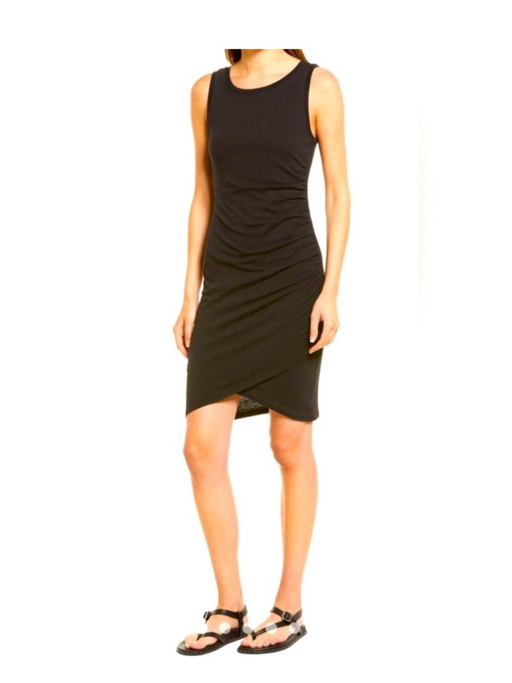 Treasure & Bond Ruched Side Sleeveless Dress NWT - XXS